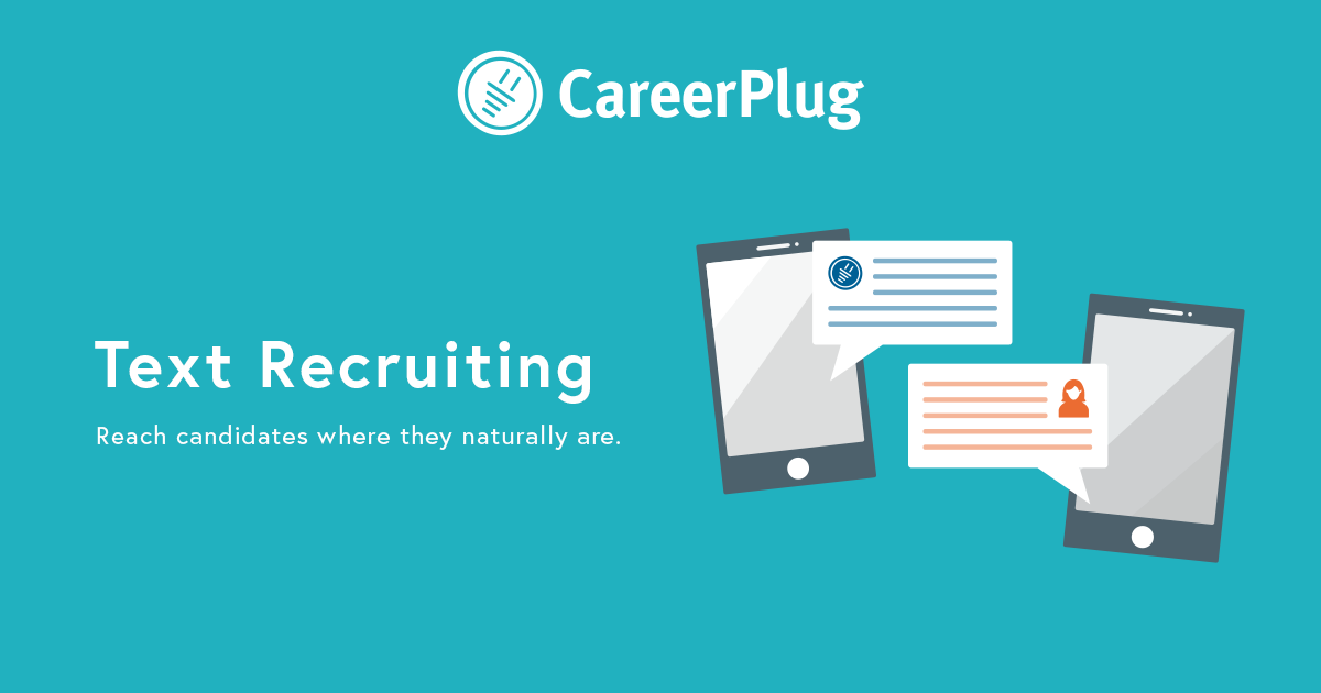 Text Recriting Careerplug Hire Faster Better