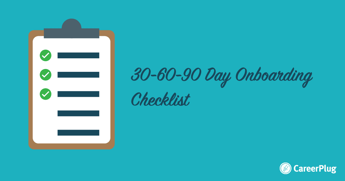 30-60-90 Day Onboarding Checklist