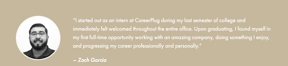 CareerPlug Employee Testimonial