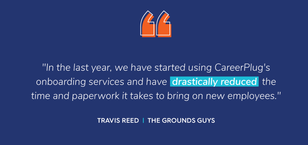 CareerPlug onboarding software testimonial 