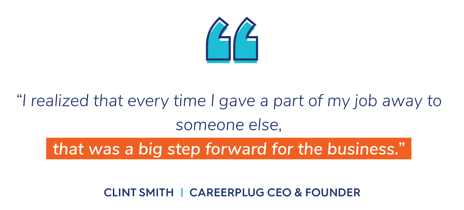 Clint Smith quote hiring great managers