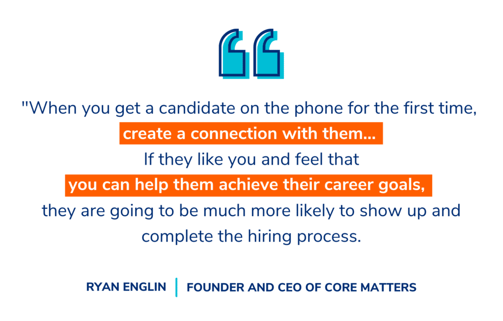 Ryan Englin core matters quote