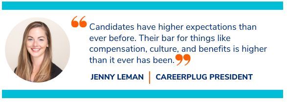 Candidate expectations quote